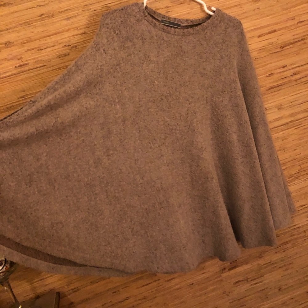 Light pink poncho